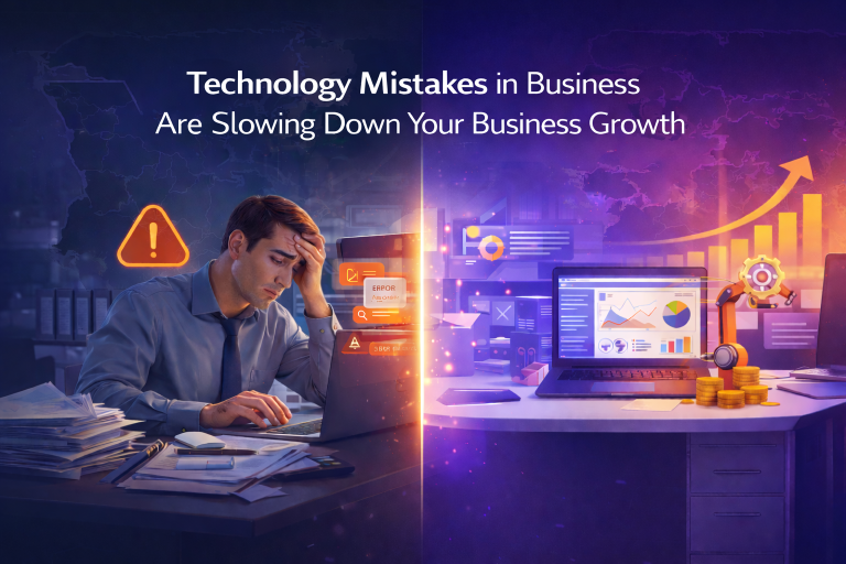 Technology Mistakes in Business Are Slowing Down Your Business Growth